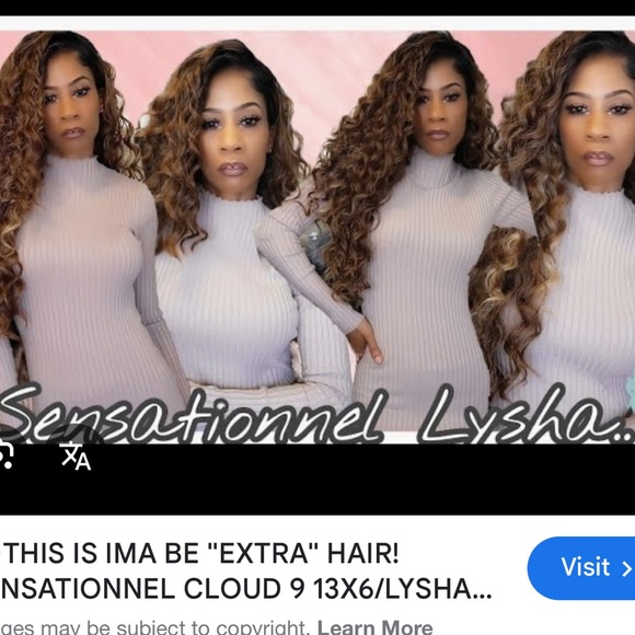 Sensationnel cloud 9 Lysha balayage hazelnut - Picture 3 of 3